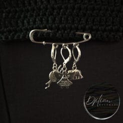 Alternative view of Stevige speld - zilverkleurig